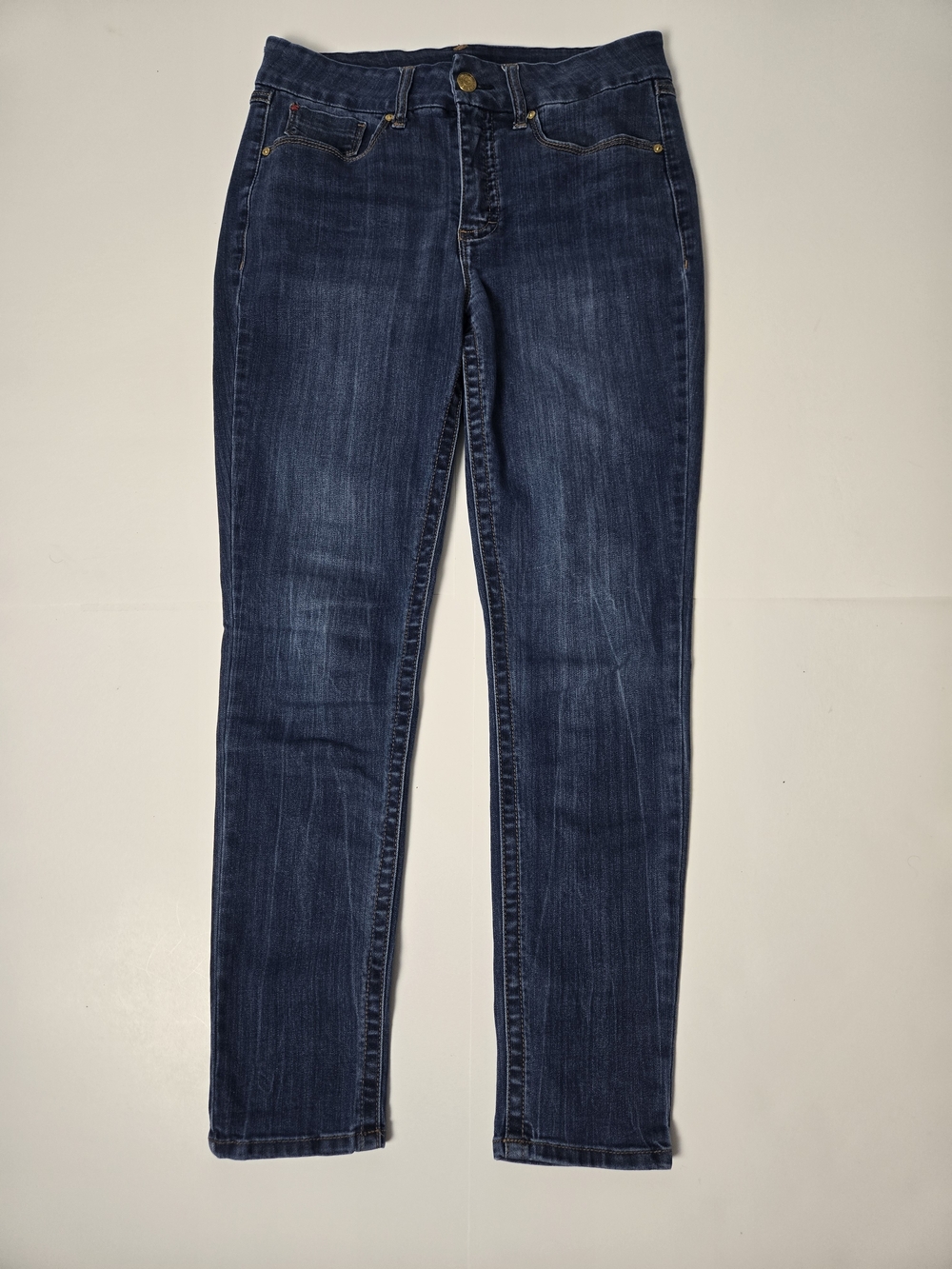 Seven7 Women's Dark Indigo Skinny Jeans